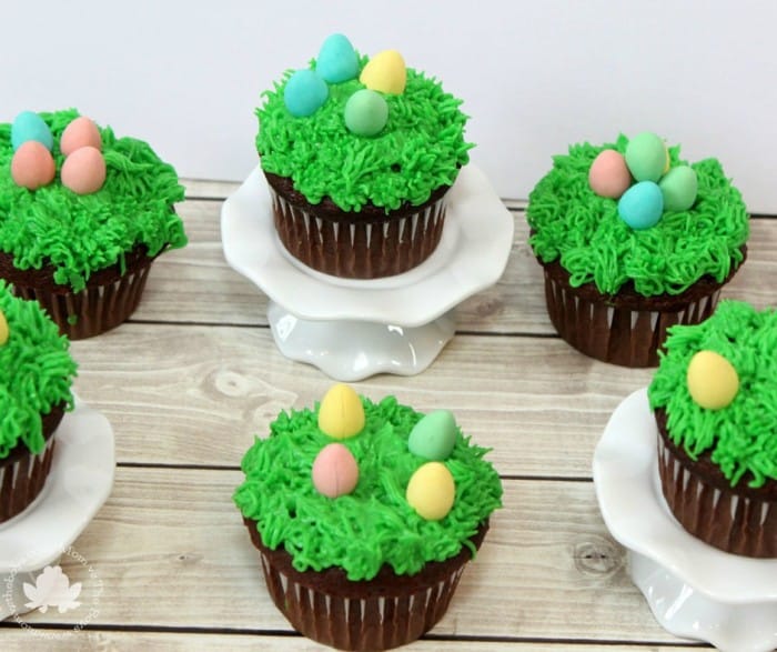 Easy Easter Cupcakes for kids