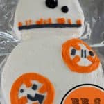 BB-8 Cake - Get the how-to at Mom vs the Boys