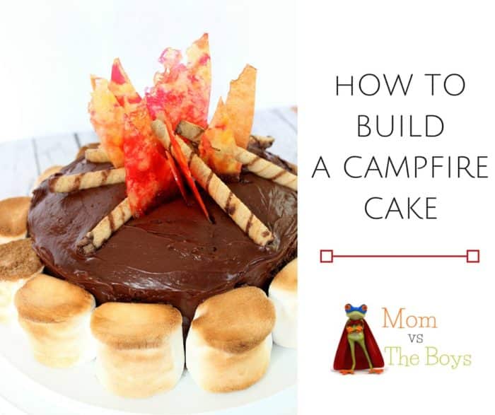 How To Build a Campfire Cake