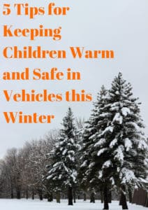Tips to keep children warm and safe in their car seat
