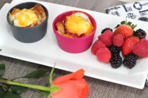 Breakfast Toast Cups with Fruit