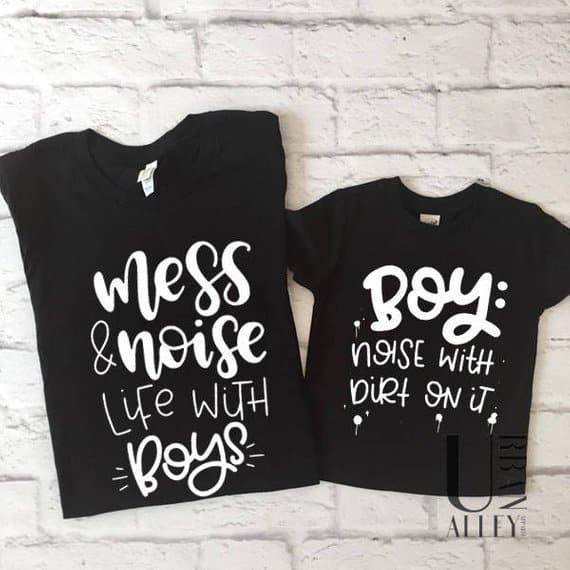 Mommy And Son Shirts For Boy Moms