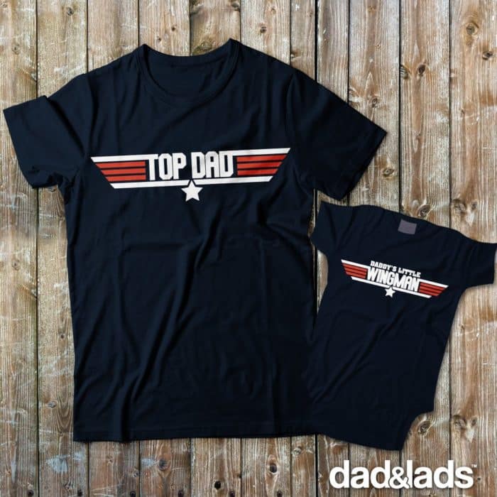 dad and son shirt set