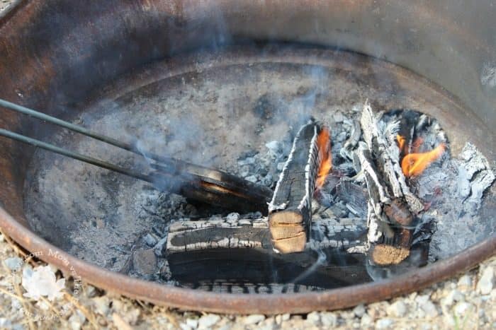 Campfire Cooking - Pizza Pie Irons