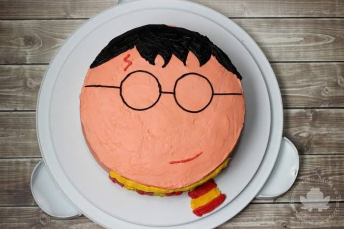 Harry Potter Cake - Mom vs the Boys