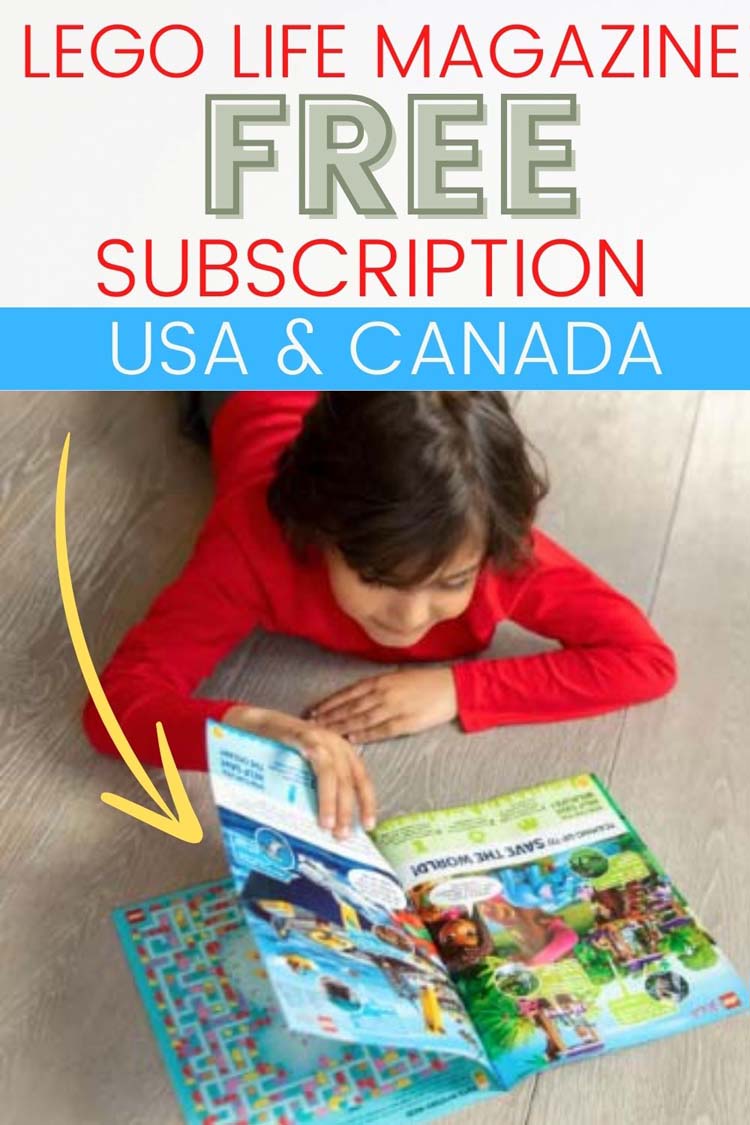 free lego magazine subscription for kids