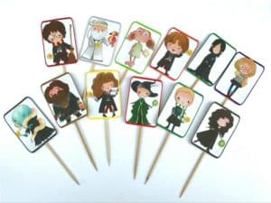 Harry Potter Themed Cupcake Toppers - Free Printable – Mom vs the Boys