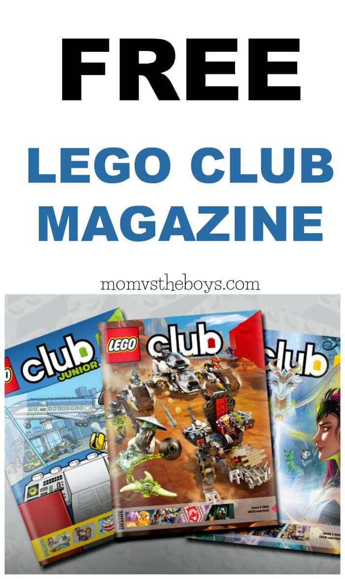 Free Lego Club Magazine Offer