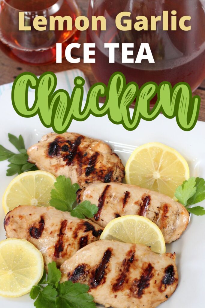 chicken recipe using lemon garlic and iced tea