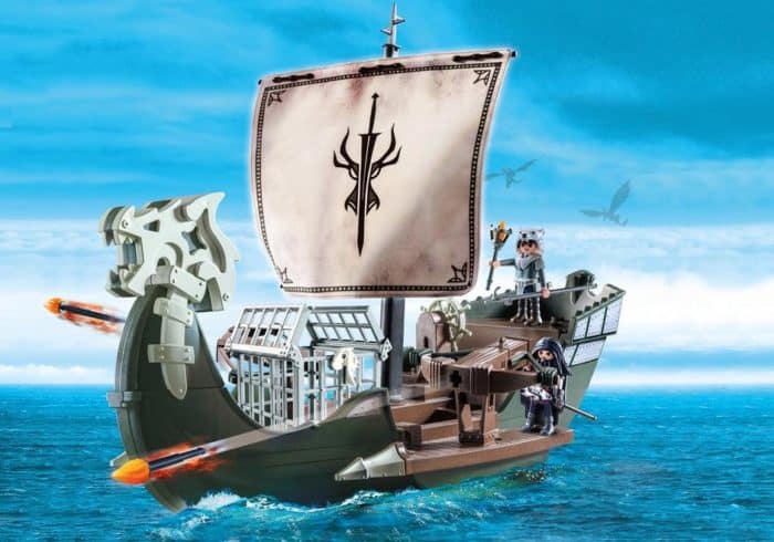 playmobil dracos ship