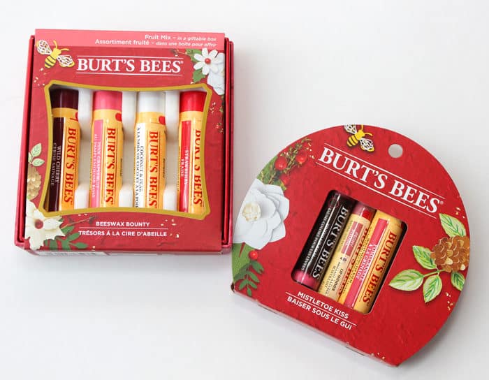 Burts Bees Holiday Lip Sets