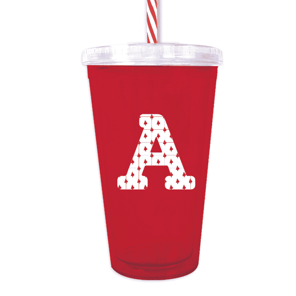 Monogram Christmas Cup