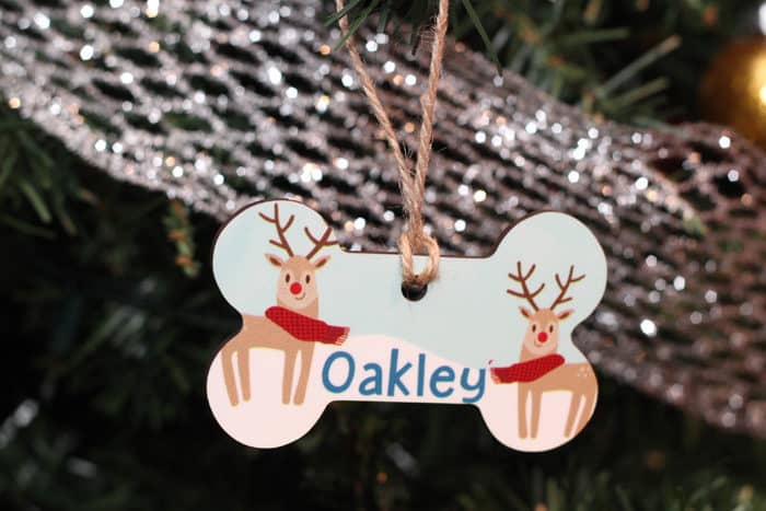 personalized christmas ornament