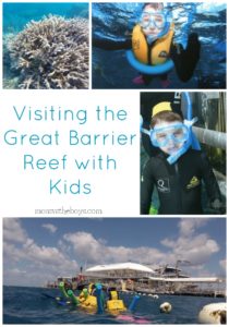 Visiting The Great Barrier Reef with Kids - Mom vs the Boys