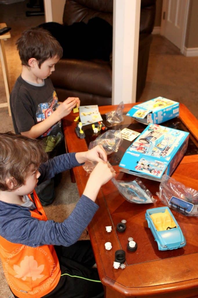  PLAYMOBIL Winter SUV Building Set : Toys & Games