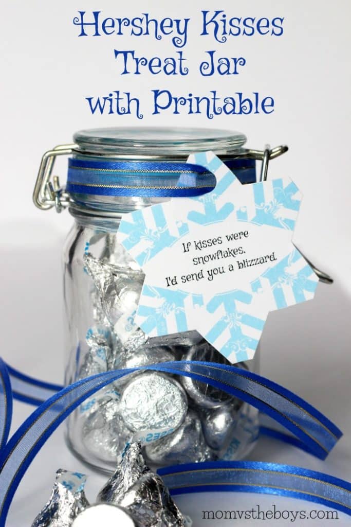 Hershey Kisses Treat Jar