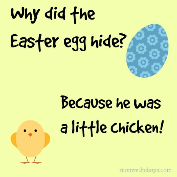 30 Egg-cellent Easter Jokes for Kids - Mom vs the Boys