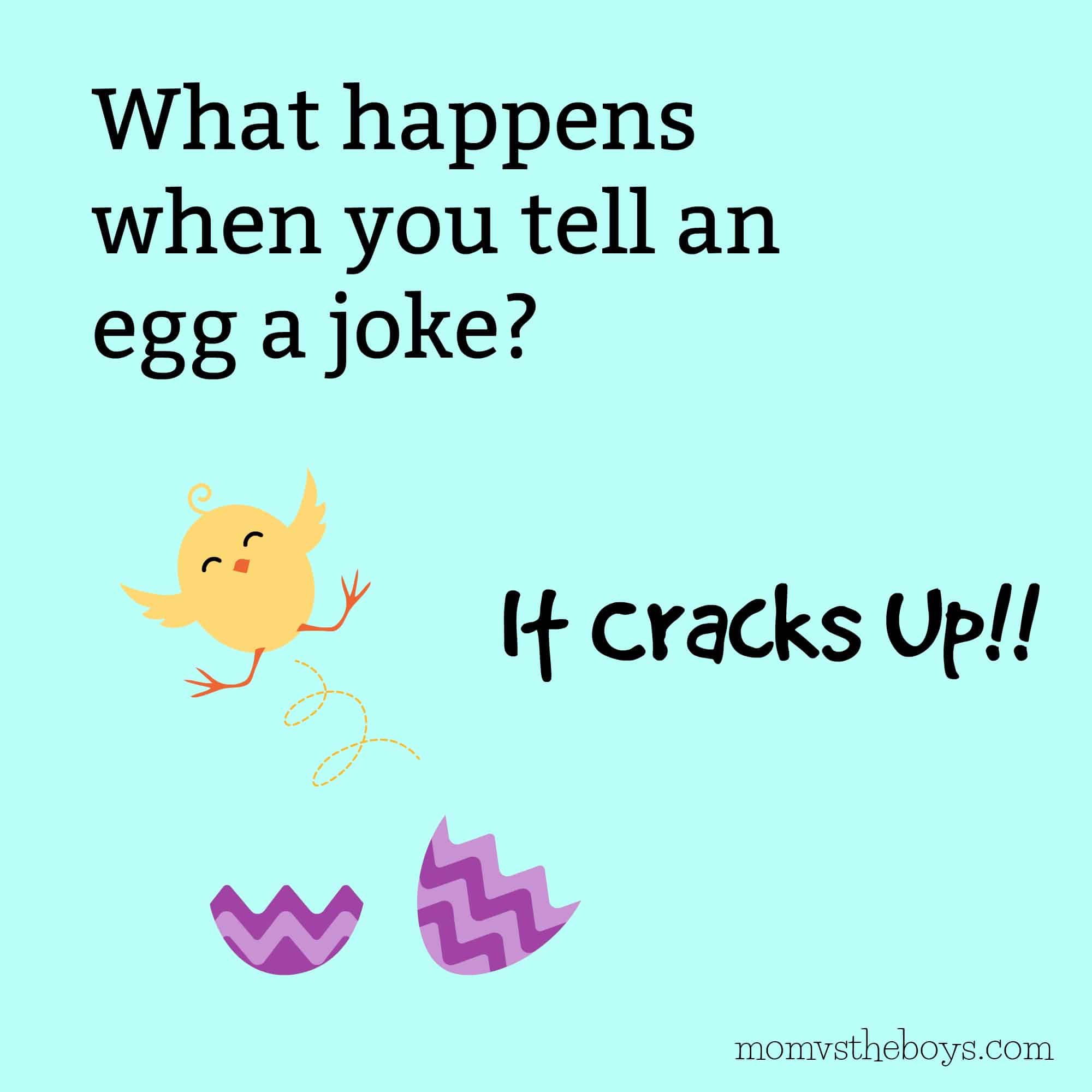 30 Egg-cellent Easter Jokes for Kids - Mom vs the Boys