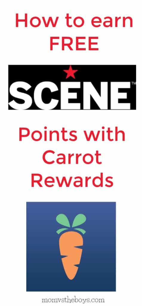 how to earn free scene points with carrot rewards