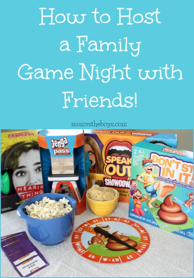 How to host a family game night with friends