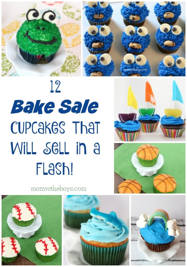 12 Easy Bake Sale Cupcakes That Will Sell in a Flash!