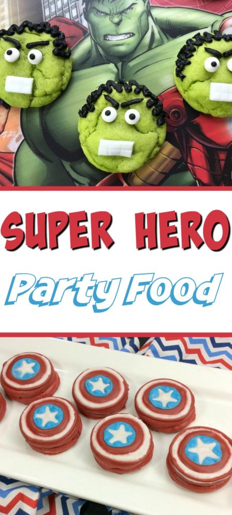 super hero party food