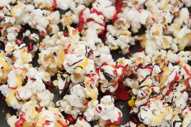 Incredibles Themed Popcorn Treats