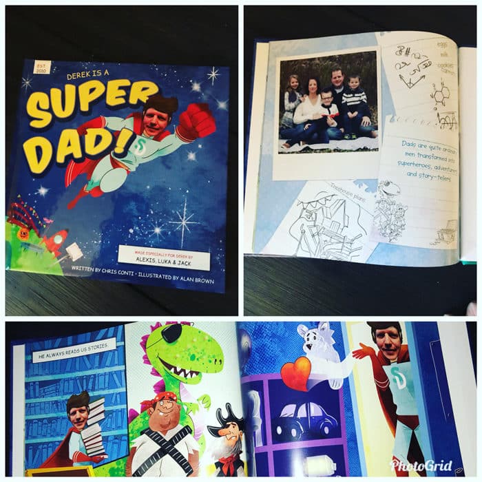 Personalized children's book to celebrate Father's Day