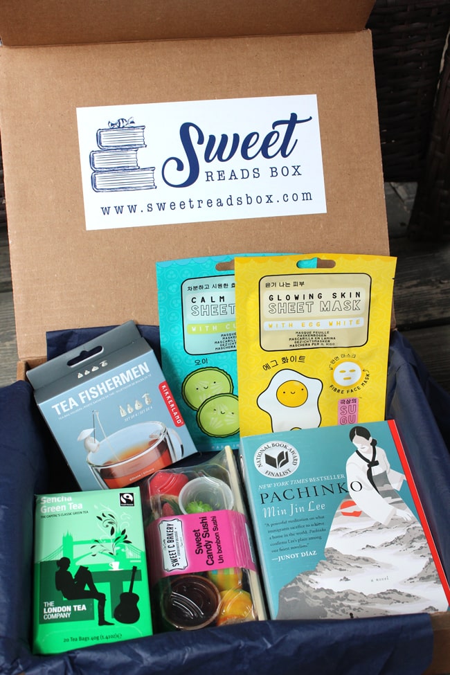 Sweet Reads Box Contents July
