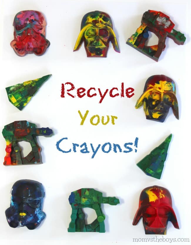 Recycle Broken Crayon Pieces into Fun New Shapes