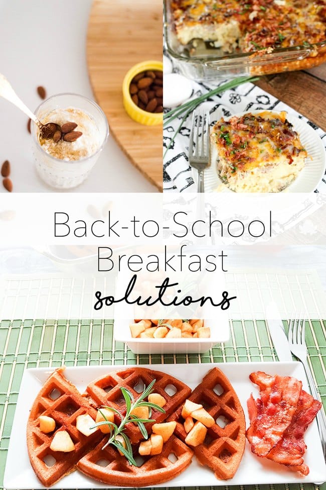Back to school breakfast ideas