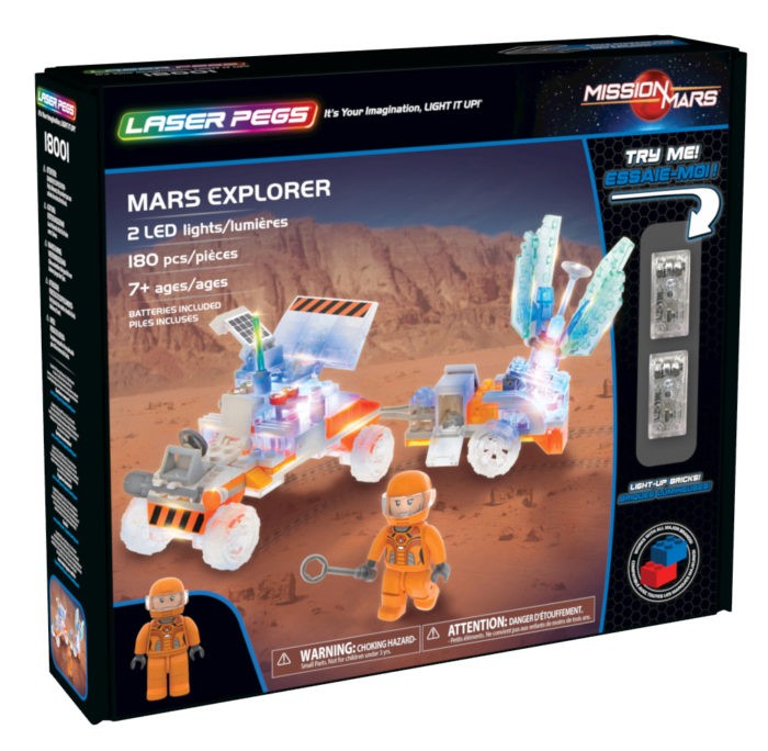 laser pegs mars shuttle