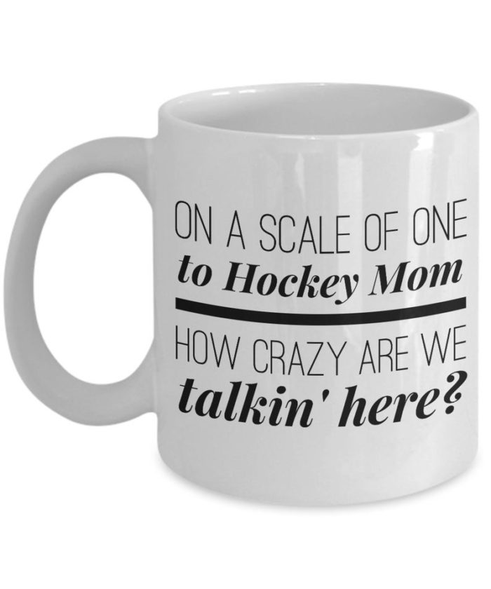 hockey mom mug