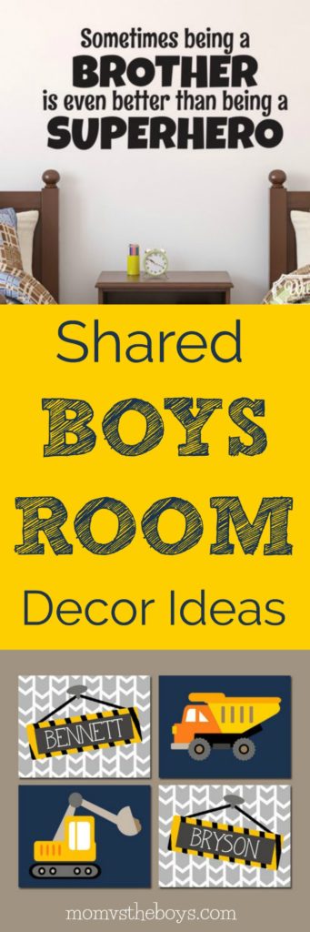 shared boys room decor ideas
