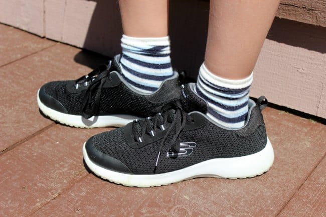 Boys discount black skechers