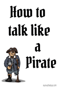 how to talk like a pirate