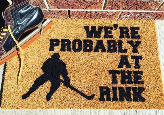 hockey door mat