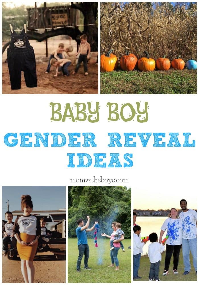 Baby Boy Gender Reveal Ideas – Mom vs the Boys