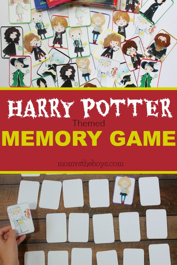 harry potter memory game
