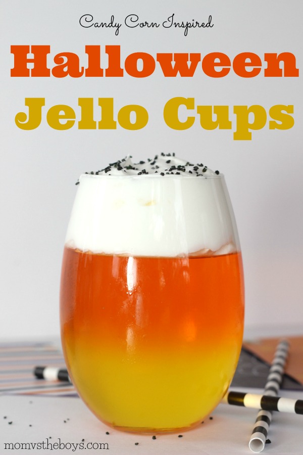 Halloween jello cups 