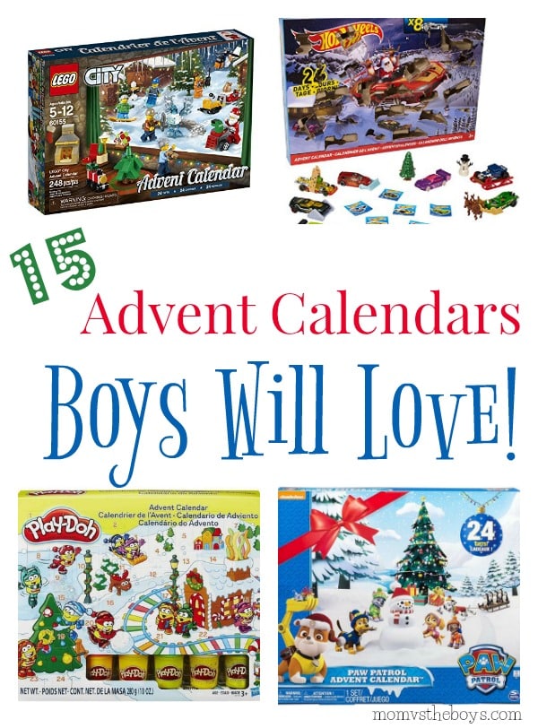 15 advent calendars boys will love