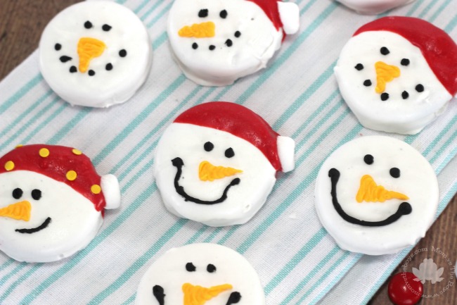 snowmen oreos