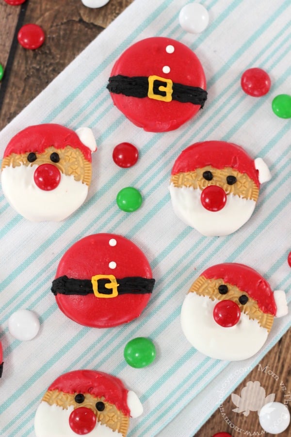 Santa Oreo Cookies