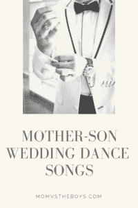mother son dance songs