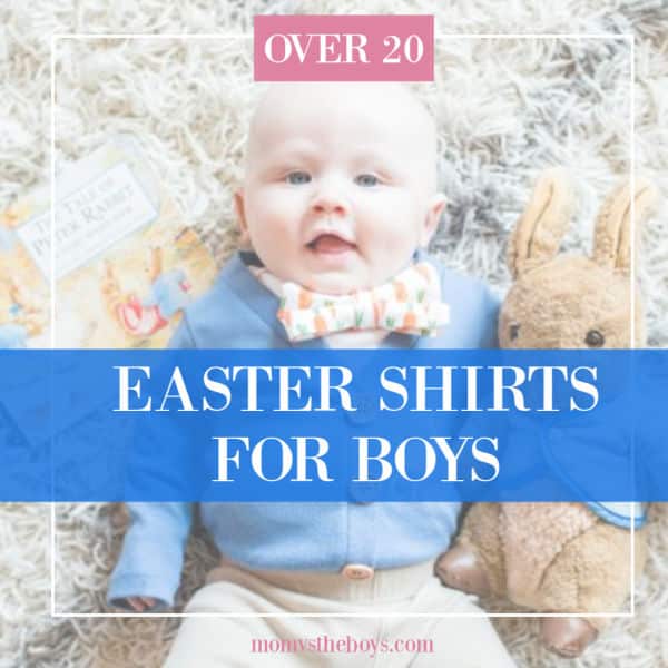 Easter Shirts and Outifits for Boys – Mom vs the Boys