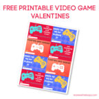 Video Game Valentines - Free Printable! – Mom vs the Boys
