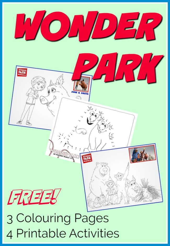 Wonder Park Printables