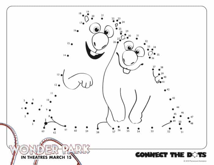 Wonder Park Colouring Pages and Activities – Mom vs the Boys