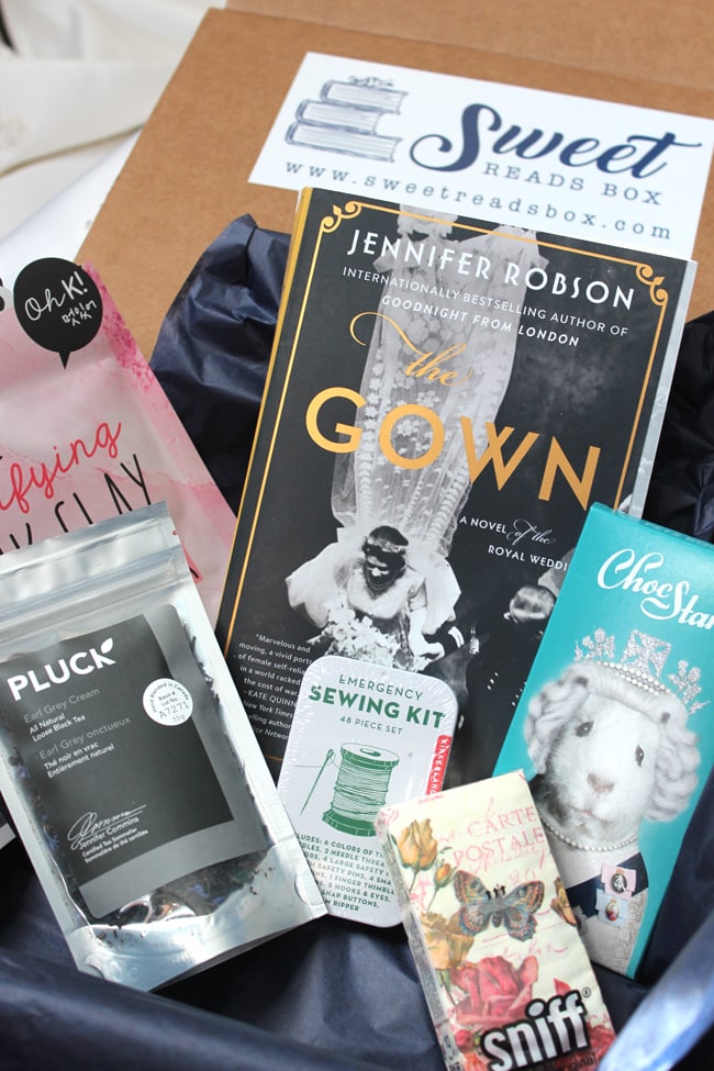 sweet reads monthly subscription box