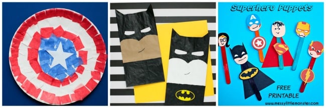 superhero crafts 